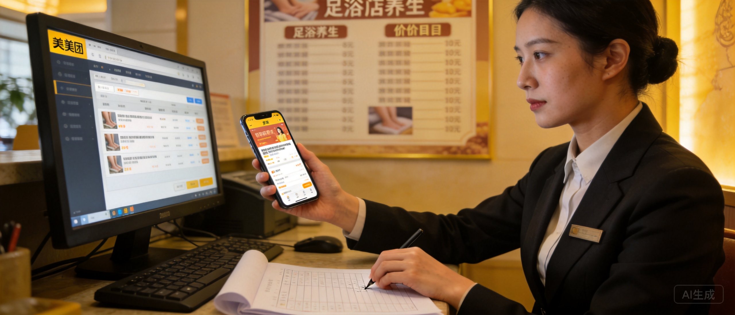 为什么足浴门店需要SaaS系统对接美团